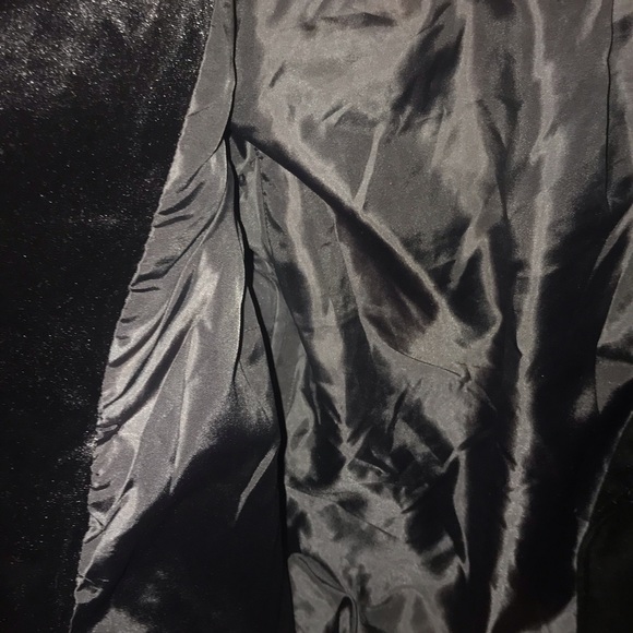 Velvet like biker jacket - Picture 5 of 6